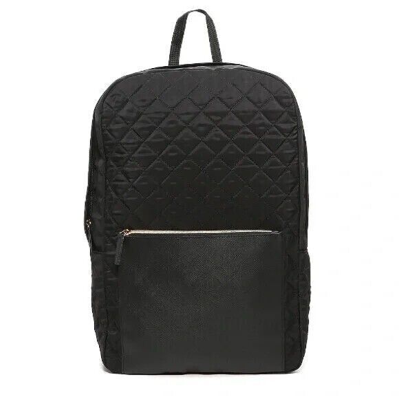 DSW Handbags - DSW Black Quilted  Backpack 11" x 16" Lightweight Adjustable Straps-Brand New